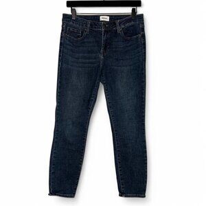 Pistola Arielle Revolve Mid Rise Dark Wash Ankle Jeans